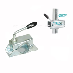Abrazadera de 48 mm <span class=keywords><strong>para</strong></span> <span class=keywords><strong>Rueda</strong></span> de Apoyo de Remolque o <span class=keywords><strong>Caravana</strong></span>, Accesorios <span class=keywords><strong>para</strong></span> Barcos y Autocaravanas - Product Image 1