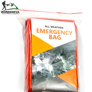 Coperta di sopravvivenza di emergenza all'aperto busta stile di isolamento termico attrezzature per <span class=keywords><strong>campeggio</strong></span> escursioni all'aperto attività estive - Product Image 4