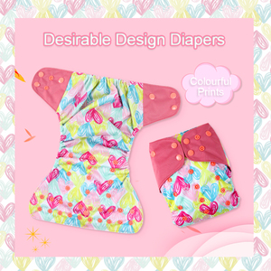 Pannolini di stoffa per bambini aderenti al carbone di bambù <span class=keywords><strong>neonato</strong></span> pannolini tascabili lavabili con inserti in microfibra copri pannolino tascabile riutilizzabile - Product Image 2