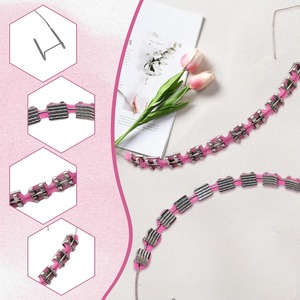 Modieuze beugels voor tanden, decoratieve beugels, orthodontische beugels, kleurrijke beugels voor volwassenen en tieners - Product Image 3