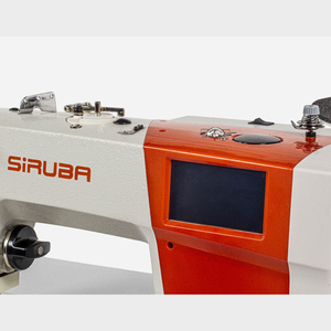 Machine à coudre à point droit informatisée Siruba Dl7500 neuve : mécanisme d'alimentation par aiguille, dispositif <span class=keywords><strong>de</strong></span> coupe des bords et interface tactile - Product Image 4