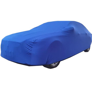 Housse de voiture pour Benz w 206 en tissu extensible doux, housse de voiture avec Logo personnalisé, bleu - Product Image 3