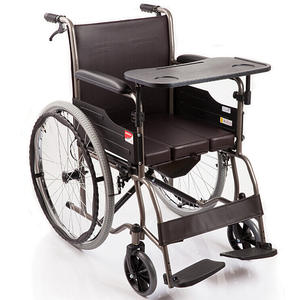 Silla de ruedas manual Yuwell H058B con mesa y orinal para personas mayores y discapacitadas - Product Image 2