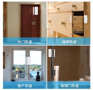 SmartLife & TuyaSmart APP uyumlu Wifi akıllı İletişim manyetik dedektör Alexa ve <span class=keywords><strong>Google</strong></span> ev akıllı Alarm sistemi ile çalışır - Product Image 2