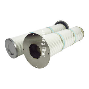 Manufacturer Pleated Stainless Steel <b>Mesh</b> Motorized Industrial Construction Food Processing Dust Collector - Product Image 6