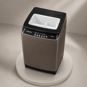 Lavadora de <span class=keywords><strong>Carga</strong></span> <span class=keywords><strong>Superior</strong></span> <span class=keywords><strong>SAMSUNG</strong></span> de 10 kg, Totalmente Automática, con Sistema de Secado por Ondas, para Hogar, Hotel y Escuela - Product Image 2
