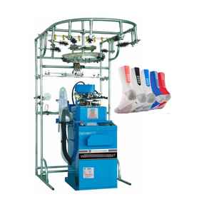 Équipement de machine à tricoter des chaussettes entièrement automatique nouvel état avec moteur et cylindre de composants de base pour la couture de chaussettes de produit - Product Image 2