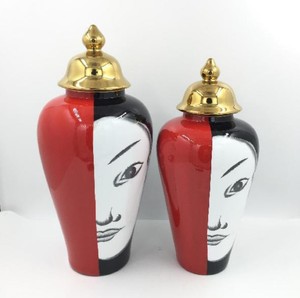 Vasi per centrotavola vasi per centrotavola vasi di fiori <span class=keywords><strong>con</strong></span> faccia per camino tavolo da cucina mensola minimalista - Product Image 3