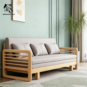 china supplier low price custom logo <b>small</b> moq eco-friendly Stretchable <b>sofa</b> new designed living room furniture wood strech <b>sofa</b> - Product Image 6