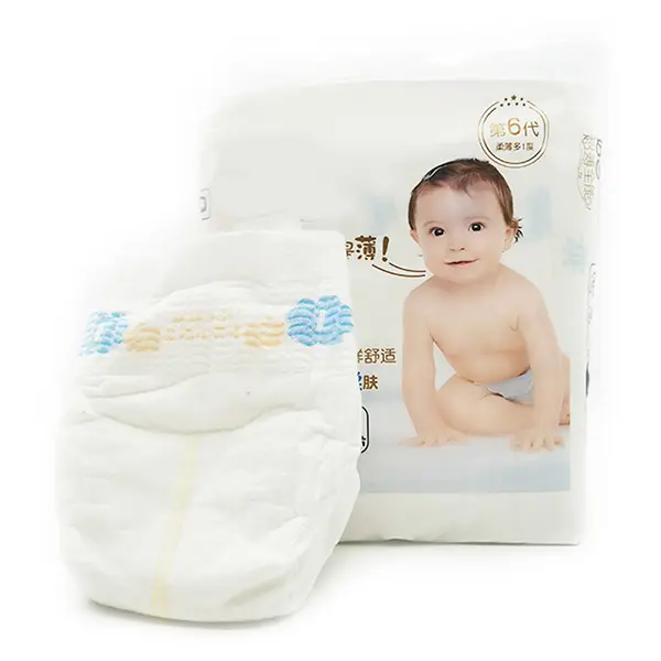 Discount Customized Logo Disposable Cotton All Sizes Breathable Premium Quick Dry Baby Nappies Wholesale Kids Diaper
