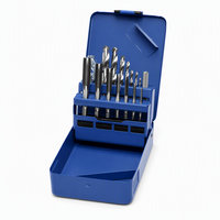 Kit d'outils de taraudage professionnel à longue durée de vie, système métrique, jeu de tarauds et filières pour le taraudage de filetages fins