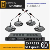 Microphone de conférence filaire portable TTD9000 super cardioïde directionnel pour utilisation radio et télévisuelle avec vidéo à distance