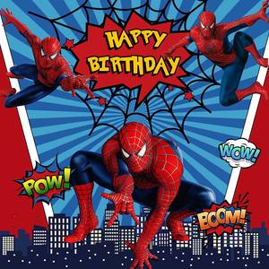 Toile de fond <span class=keywords><strong>Marvel</strong></span> Super-héros <span class=keywords><strong>Avengers</strong></span> Iron Man Spiderman Hulk pour anniversaire, fond de photographie, bannière de fête équipe <span class=keywords><strong>Avengers</strong></span> - Product Image 5