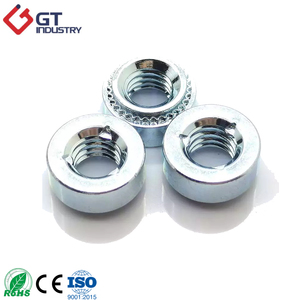 Descuento M5 M6 M8 M10 Zinc plateado Grado 4 Clase 8 Acero al carbono AISI 1035 Tuerca ciega Tuerca de autocierre - Product Image 2