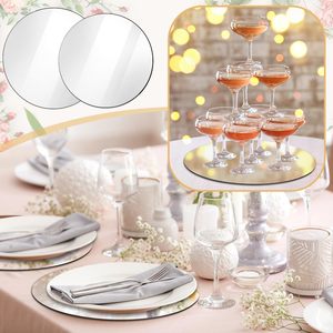 Tùy chỉnh kích thước bàn đám cưới trung tâm Acrylic vòng gương không kính vòng gương tấm tự dính Gương dán - Product Image 6