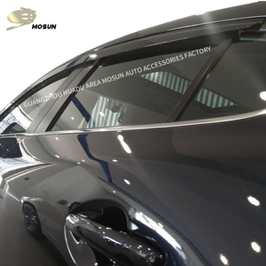 Visiera per finestra MOSUN per <span class=keywords><strong>MAZDA</strong></span> <span class=keywords><strong>3</strong></span> Hatchback <span class=keywords><strong>HB</strong></span> 2013-2022 visiera di sfiato automatico protezione antipioggia deflettore per visiera parasole - Product Image 2