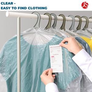 Fundas Protectoras de Plástico Transparente para Ropa, Bolsas para Guardar Prendas en el Armario, para Viajes, Almacenamiento de <span class=keywords><strong>Abrigos</strong></span>, Chaquetas y Vestidos - Product Image 3