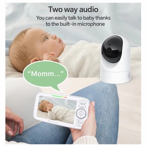 Caméra de surveillance pour bébé 5 pouces 720P avec haute résolution à prix avantageux - Product Image 5