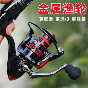 Lure Fishing Reel All Metal Spinning Reel Long Casting Ocean Rock Fishing Right Hand Use - Product Image 3