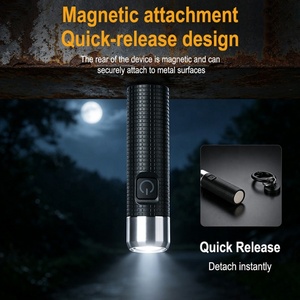 Mini lampe torche portable EDC pour porte-clés, 500 lumens, étanche IPX4, rechargeable par USB-C, pour situations d'urgence <span class=keywords><strong>en</strong></span> extérieur - Product Image 5