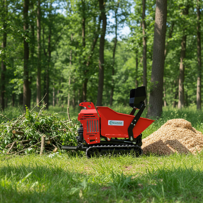 KNDMAX New Gasoline Engine Crawler Loader