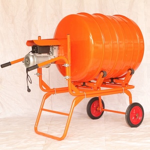 Mélangeur de béton jaune d'une capacité de 500 kg et 600kg, mini moteur en acier de Marketing Unique, <span class=keywords><strong>charge</strong></span> de construction électrique - Product Image 2