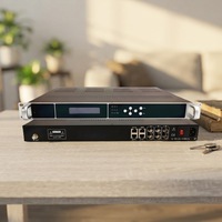 Modulateur TV RF flexible avec câble combiné et diverses entrées pour transmodulateur DVB