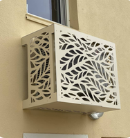 Le revêtement de mur extérieur PVDF a enduit le placage en aluminium du revêtement 3D de panneau de matériaux de façade de 4mm