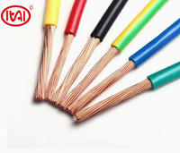 Hochwertige 2,5mm 4mm 6mm 10mm 16mm PVC-isolierte Elektrokabel, Flexible Reinkupfer-Elektroleitungen für Bau und Haus