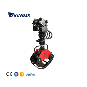 KINGER Forestry Rotary <span class=keywords><strong>Log</strong></span> <span class=keywords><strong>Grapple</strong></span> Holz greifer für Kran-Mini bagger - Product Image 3