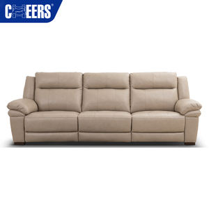 <span class=keywords><strong>MANWAH</strong></span>-Sofá de salón de 3 plazas extensible reclinable, tapizado de cuero sintético moderno, con USB - Product Image 2