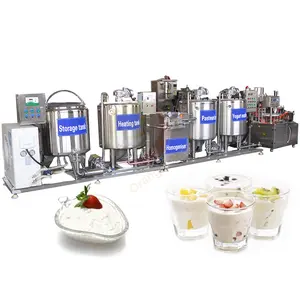 Professional Hot Goat Cheese Yoghurt Make Machine Yogurt Production Process Line for Commercial