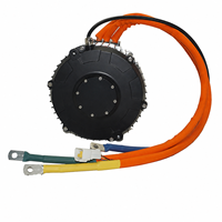 Moteur de moto électrique QS 165 à couple élevé, sans balais, DC 10000W, moteur PMSM à entraînement central haute efficacité pour vélo électrique
