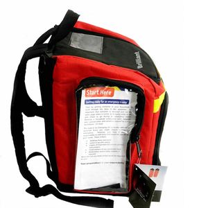 Sac de premiers secours pour traumatismes en tissu Oxford 600D grande capacité, fournisseur médical d'urgence pour tremblements de terre, personnalisable - Product Image 3