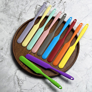 Chịu nhiệt dài Spatula không dính cao su an toàn Silicone bánh kem thìa nướng bếp công cụ Silicone spatulas - Product Image 3