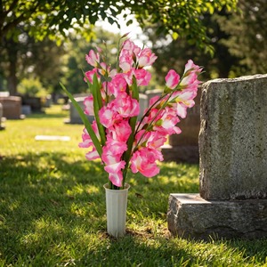 Fleurs artificielles réalistes en gros : Gladiolus et Orchidées Épée en soie à longue tige pour mariages, Pâques, <span class=keywords><strong>d</strong></span>écorations de maison et de fêtes - Product Image 6