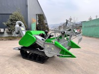 Moissonneuse-batteuse pour blé et riz, mini-moissonneuse-batteuse compacte pour riz et blé