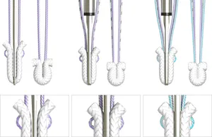 UHMWPE All-Suture Anchor Ligament Anchor For Rotator Cuff Repair