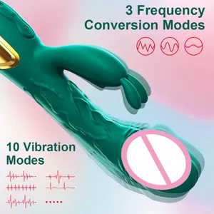 Bestseller Kaninchen Vibrator Dildo Drahtlose elektrische Sexspielzeug Dildo Vibrator für Männer und Frauen