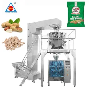 Automatische Snack-Granulat-Verpackungsmaschine für Trockenfrucht Nüsse Sonnenblumenkerne Erdnüsse Cashewnuss Partikel Lebensmittelverpackungsmaschine