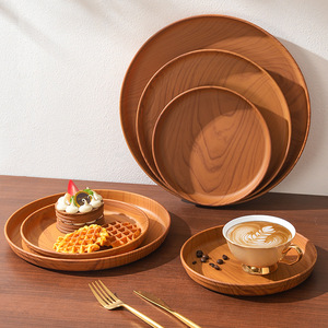 Chất Lượng Cao ABS/PP Đánh Bóng Hạt Gỗ Hiện Đại Thiết Kế Tối Giản Ăn Uống Món Ăn Cho Hộ Gia Đình Sử Dụng Thương Mại Mô Hình Tùy Chỉnh - Product Image 3