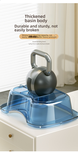 Luxury No Plumbing <b>Portable</b> Shampoo <b>Basin</b> Salon Furniture <b>Hair</b> Styling Backwash Custom <b>Wash</b> <b>Hair</b> Sink Bowl with Steamer - Product Image 3