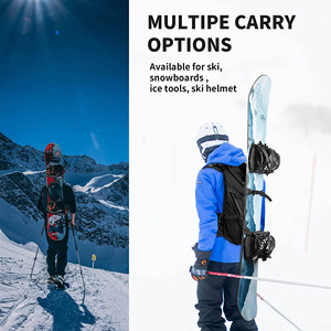 <span class=keywords><strong>Mochila</strong></span> de Hidratación <span class=keywords><strong>para</strong></span> Esquí de 22L, Bolsa de Viaje <span class=keywords><strong>para</strong></span> Snowboard, <span class=keywords><strong>Mochila</strong></span> Resistente al Agua <span class=keywords><strong>para</strong></span> Esquí, Senderismo y Camping - Product Image 2