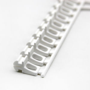 Moderno 10 pezzi in alluminio tenda Rail Runner unlink <span class=keywords><strong>s</strong></span> piega ondulazione cavo del binario inferiore azionato in alluminio tenda Headrail - Product Image 1