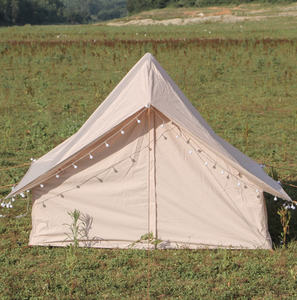 Tienda de <span class=keywords><strong>playa</strong></span> familiar a prueba de lluvia para exteriores en forma de A, puntales inflables de TPU, cabaña de tela Oxford de un dormitorio diseñada para mayor durabilidad y comodidad - Product Image 3