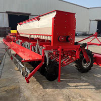 Promotion : Semoir agricole pour tracteur, type double disque, pour blé, riz et luzerne, 24 rangs, haute productivité