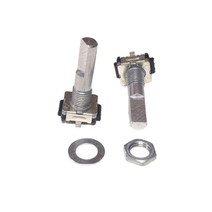 Codificador Rotatorio de Freno PEC11 SMD de 5 Pines con Mango Metálico de 6mm de Diámetro, Eje Plano, Incremental, Negro, Serie ED11 18/20/30 para Audio de Coche - Product Image 4