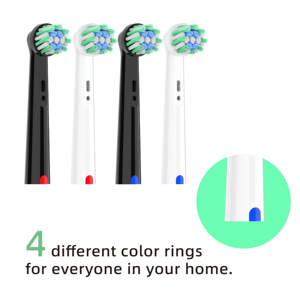หัวแปรงสีฟันไฟฟ้า1แพ็คหัวแปรง4หัวเปลี่ยนได้จาก EB-50A - Product Image 4