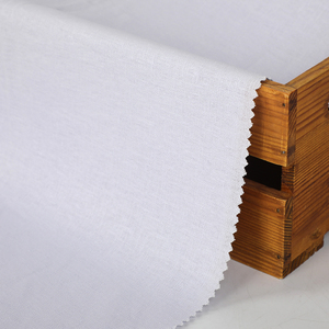 Directo de fábrica, venta al por mayor, sensación manual, pieza 55% de lino, 45% tela de algodón, tela orgánica tejida con tinte suave para prendas de vestir - Product Image 5