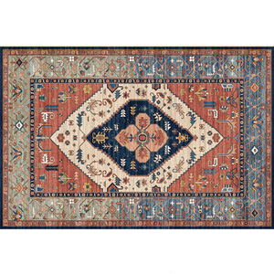 Tapis persan de haute qualité en acrylique, effet cachemire, style bohème, tapis 3D rétro, tapis et moquette lavables en machine pour le salon - Product Image 6